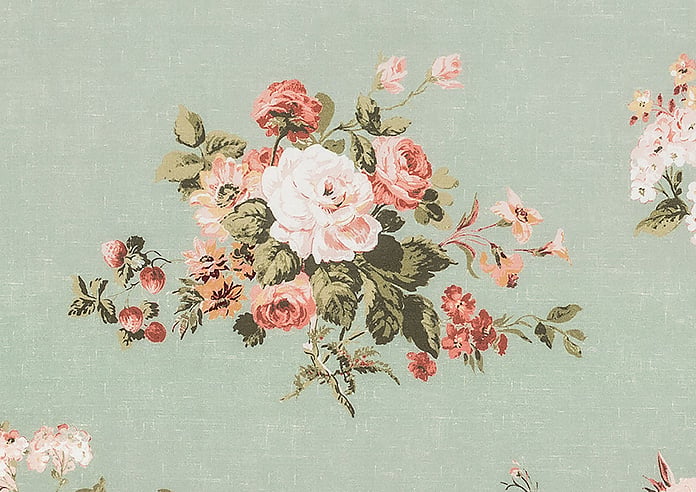 Laura Ashley Rosemore, Sage - Roman Blind - Image 7